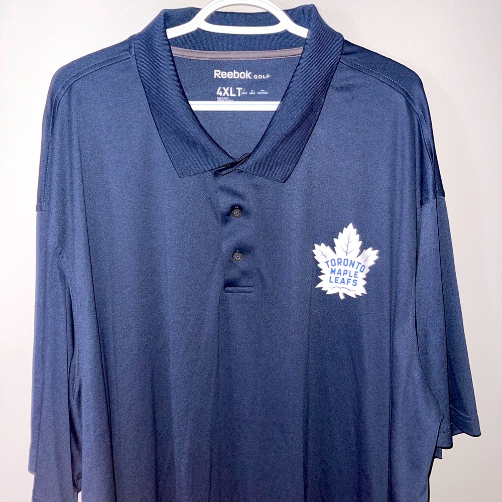 Toronto maple leafs Reebok Dri-fit golf polo. 4xl